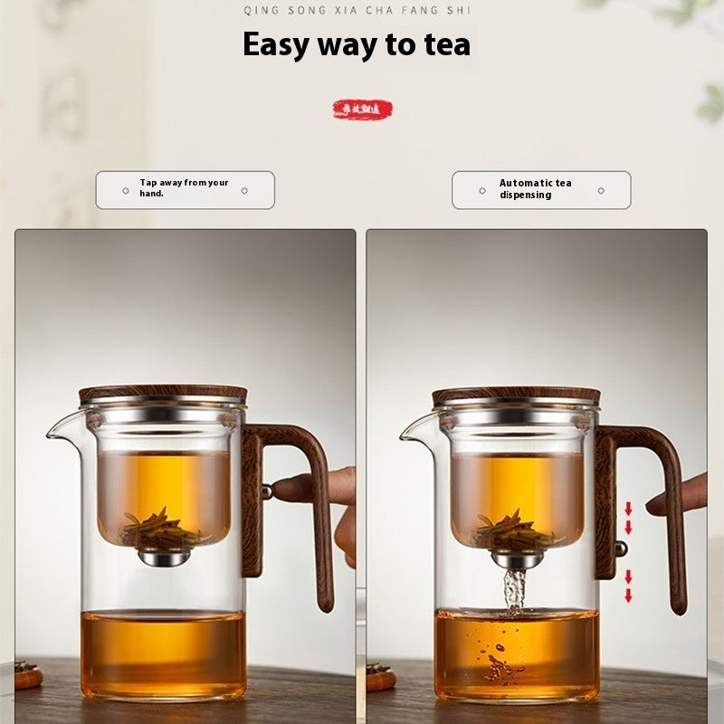 Elegant Glass Teapot