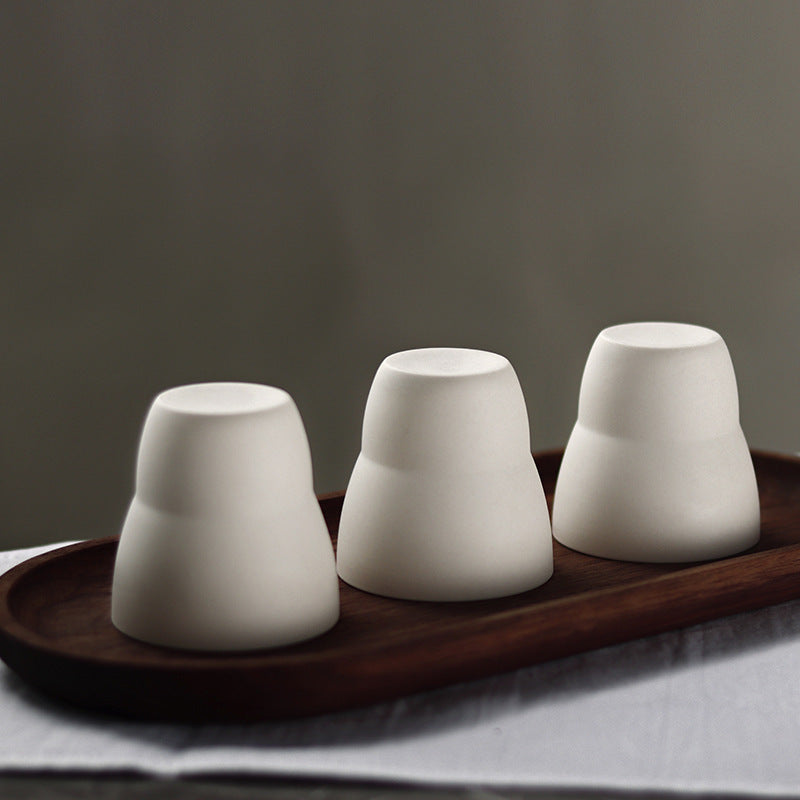Flat white coffee cup