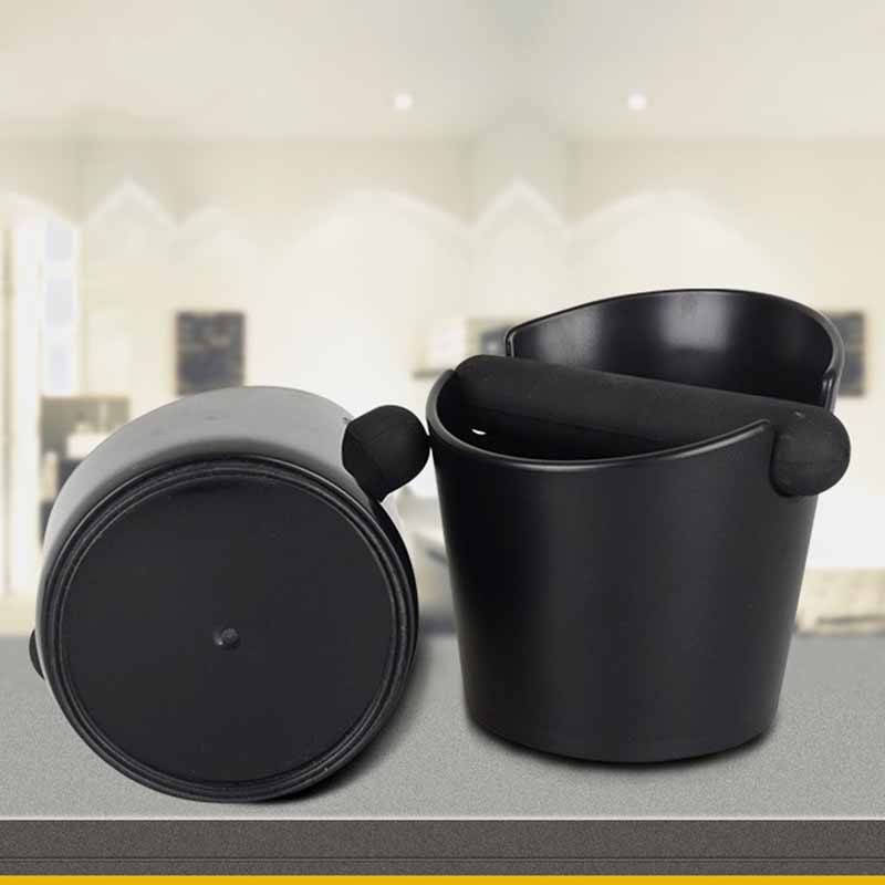 Coffee grounds bucket Black