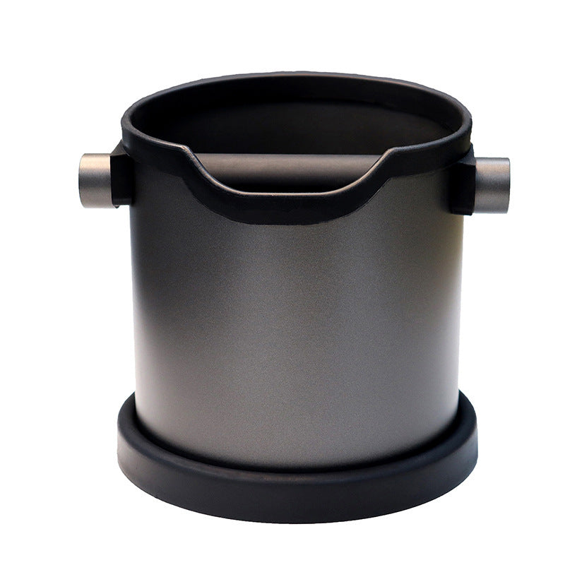 Cubo de acero inoxidable para posos de café