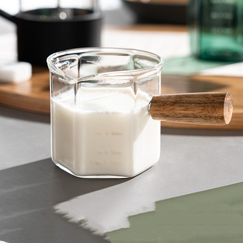 Glass Espresso Scale Cup