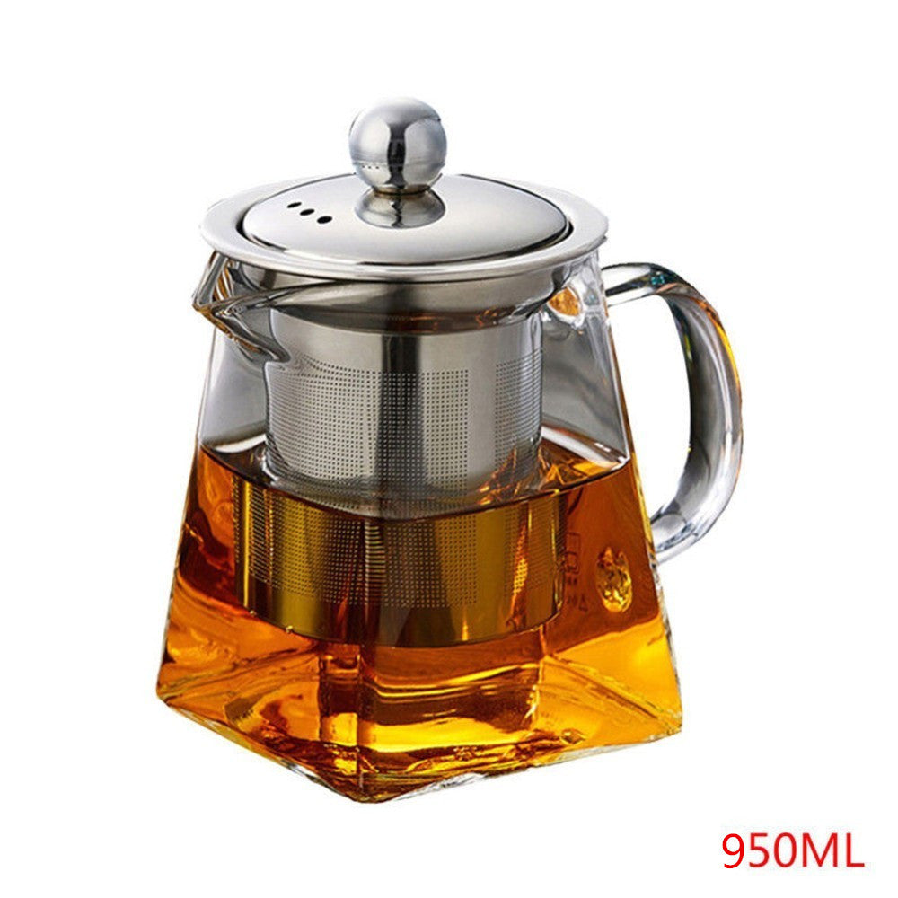 Heat-resistant Glass Teapot