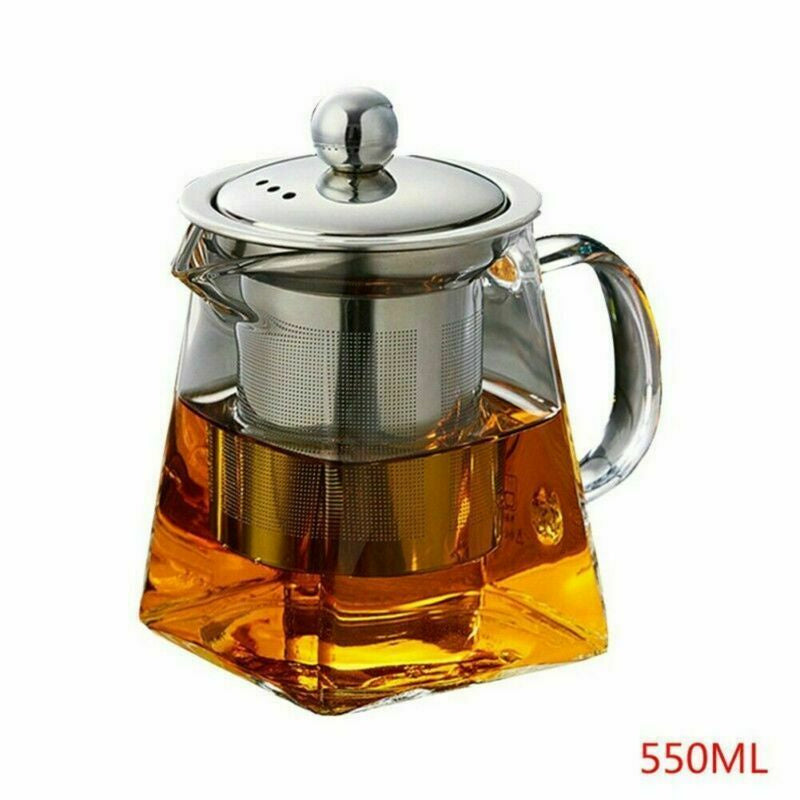 Heat-resistant Glass Teapot