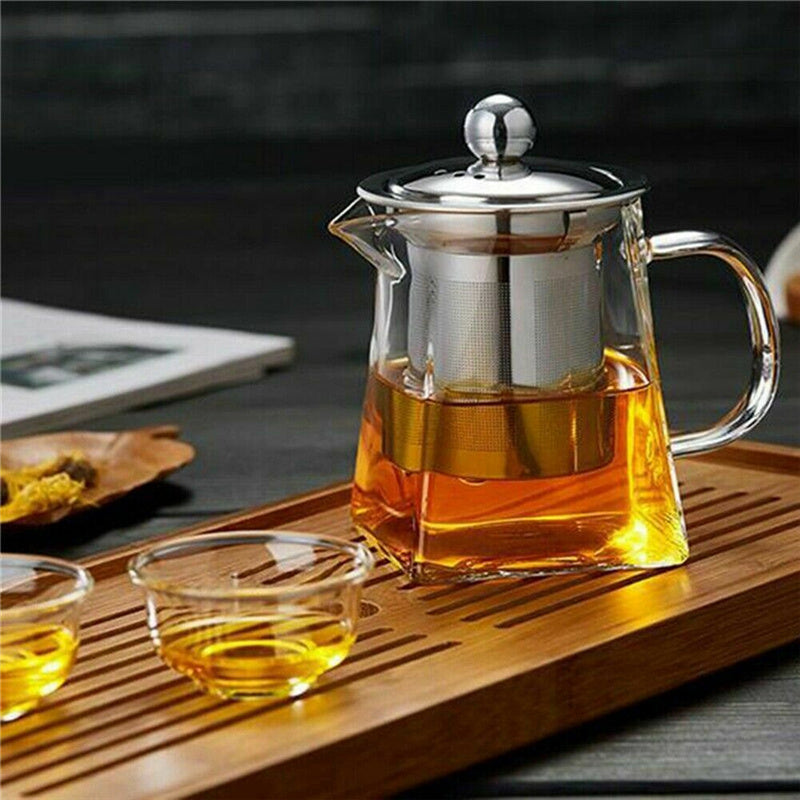 Heat-resistant Glass Teapot
