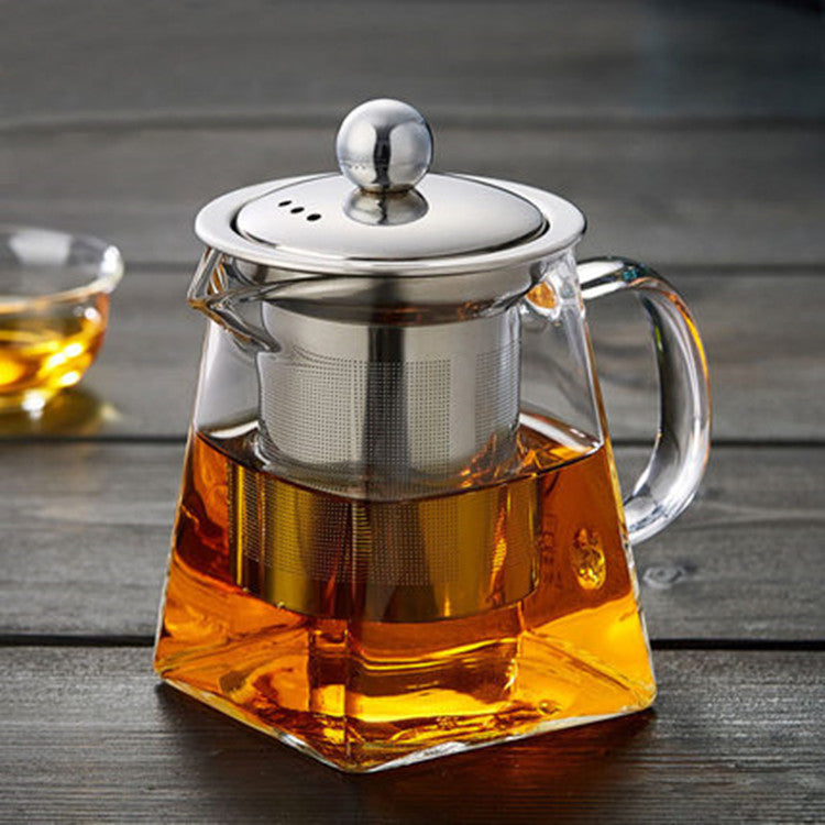 Heat-resistant Glass Teapot