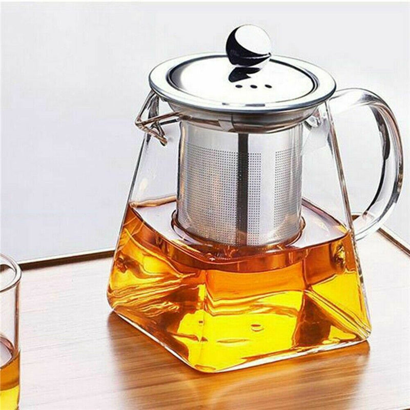 Heat-resistant Glass Teapot