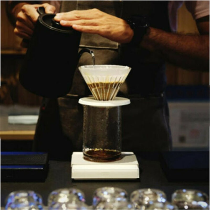 Báscula electrónica de café premium