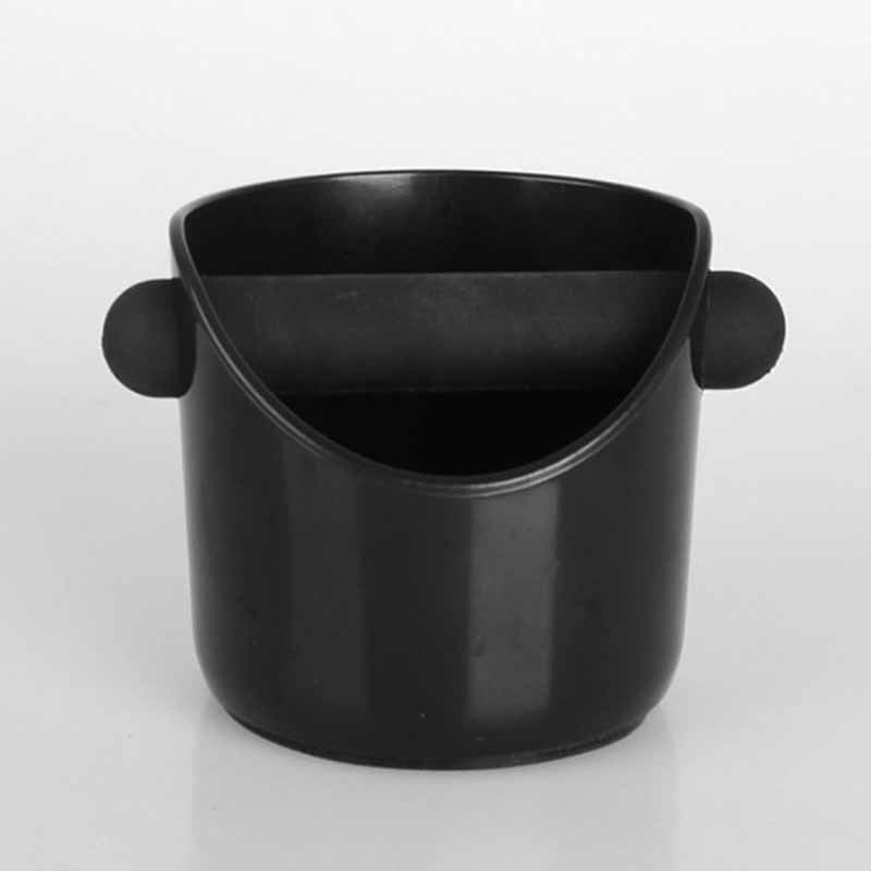 Coffee grounds bucket Black