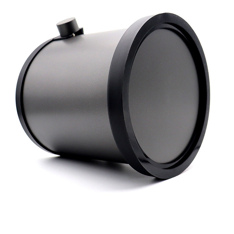 Cubo de acero inoxidable para posos de café