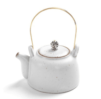 ZenCraft Minimalist Ceramic Teapot