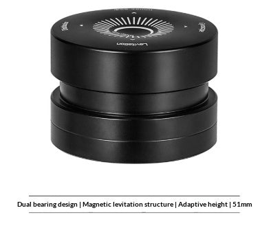 Black Double Bearing Coffee Distributor