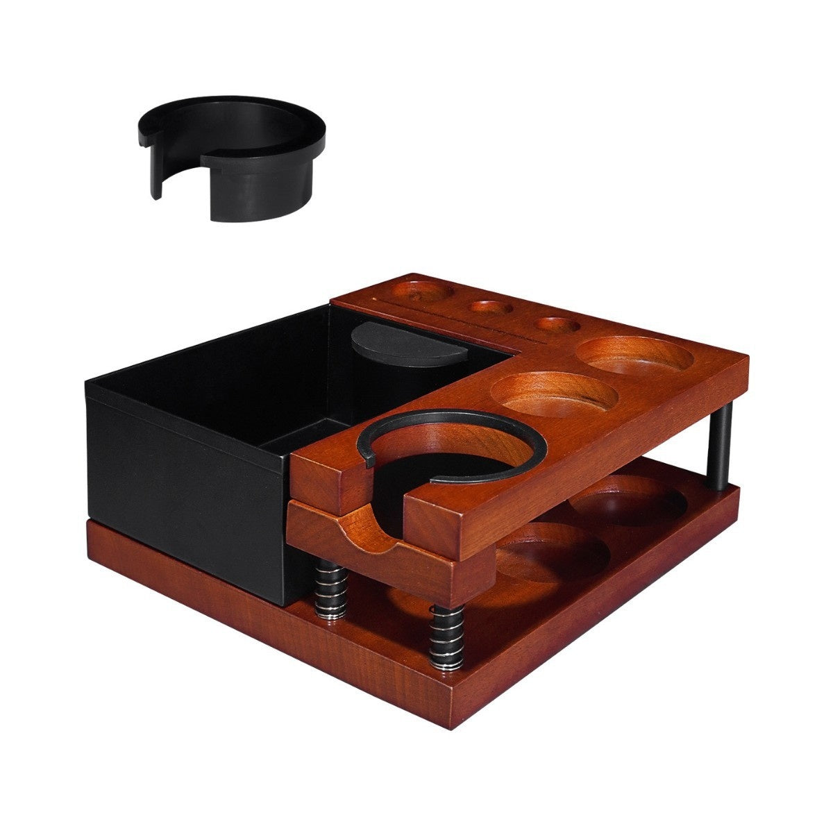 BaristaCraft™ Dual-Tier Espresso Tamper Station