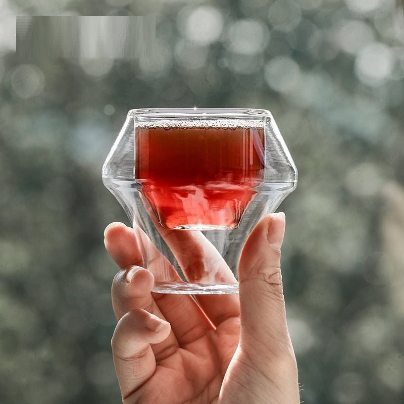 Espresso Double Layer Glass Cup