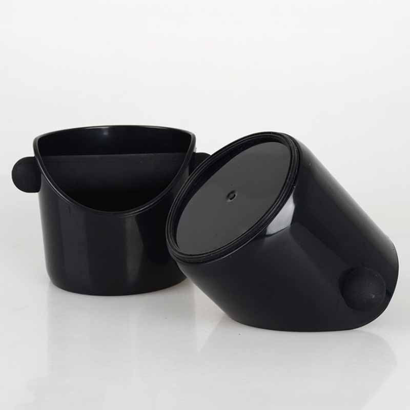 Coffee grounds bucket Black