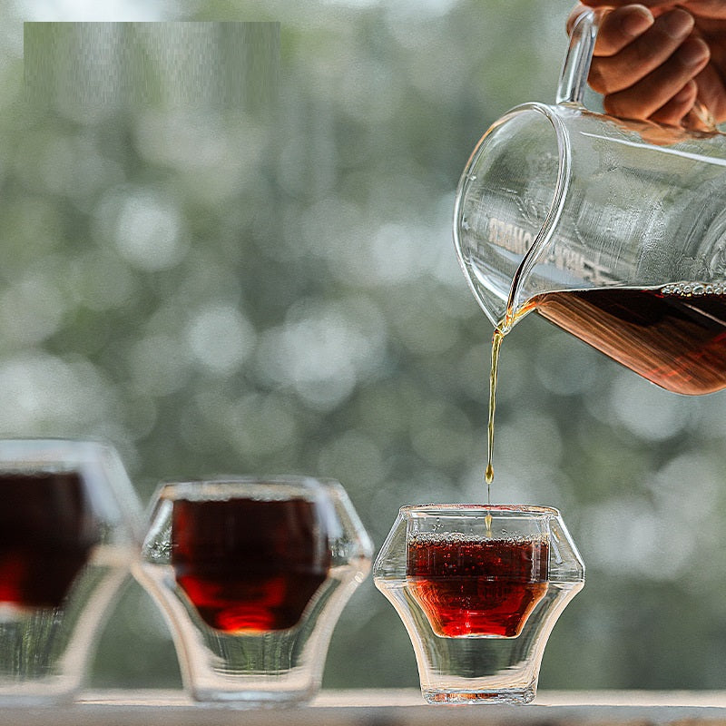 Espresso Double Layer Glass Cup