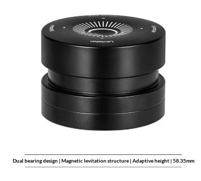 Black Double Bearing Coffee Distributor