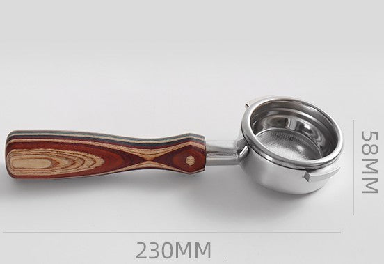 Color Wood Bottomless Portafilter