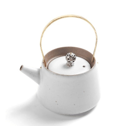 ZenCraft Minimalist Ceramic Teapot