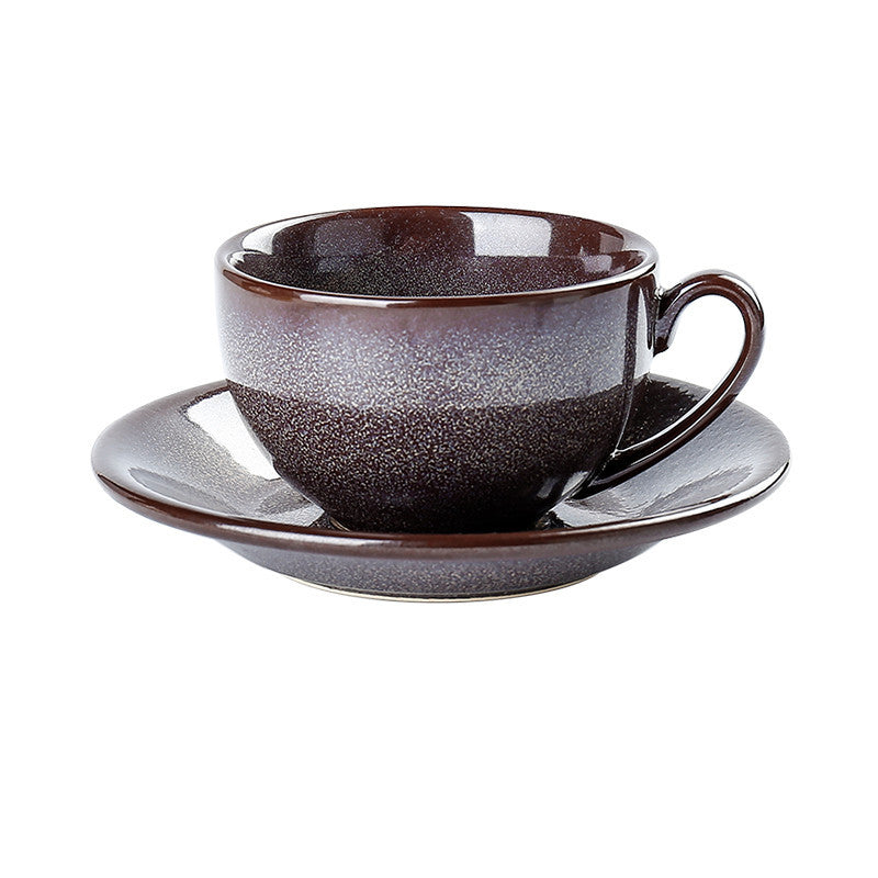 AuroraGlaze Artisan Latte Cup