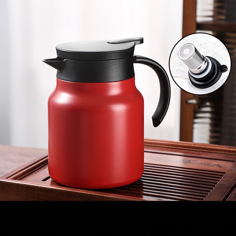 Hervidor de té de acero inoxidable de gran capacidad