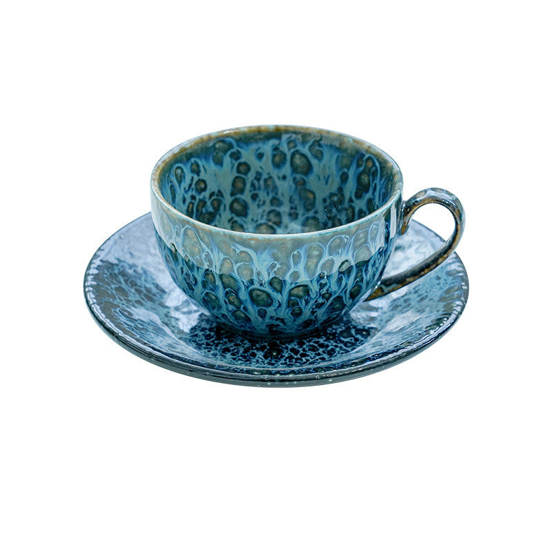 AuroraGlaze Artisan Latte Cup