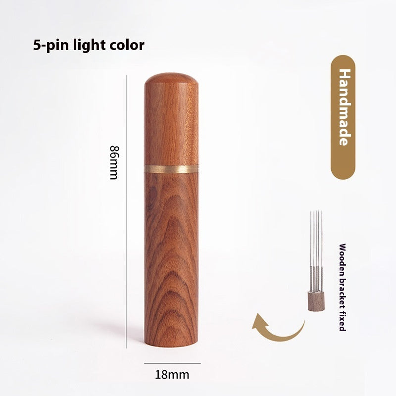 Solid Wood Coffee Stirring Powder Needle