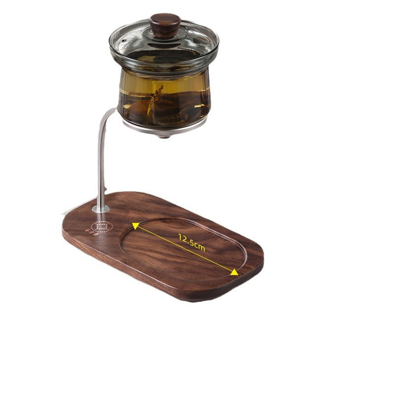 Juego de infusores con mango de madera