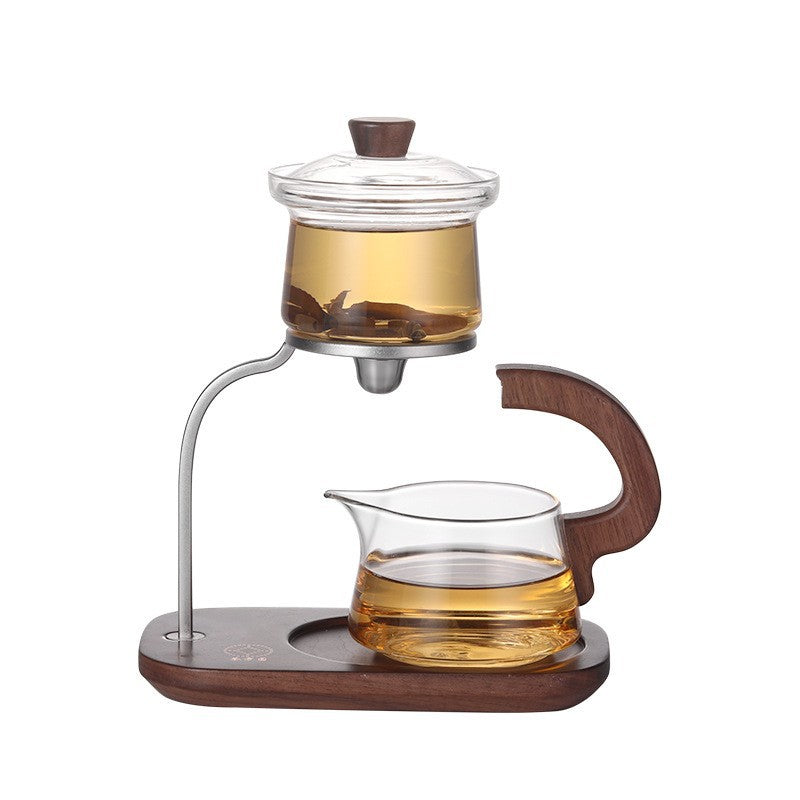 Juego de infusores con mango de madera