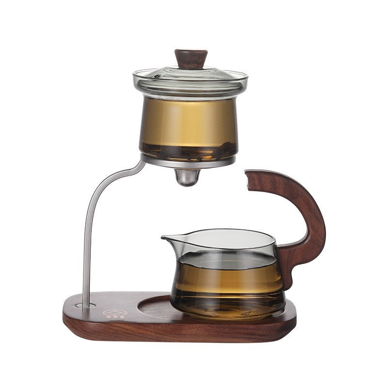 Juego de infusores con mango de madera