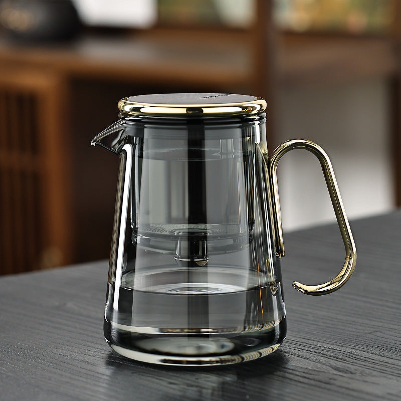 Heat Resistant Glass Magnetic Teapot