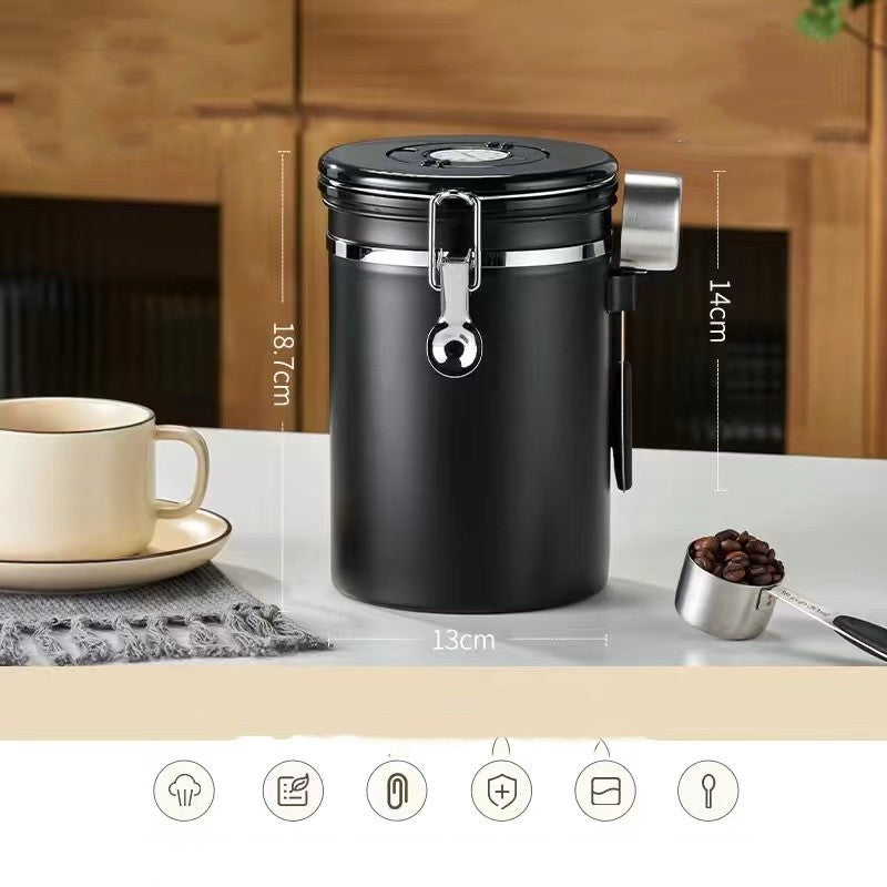304 Food Grade Coffee Bean Storage