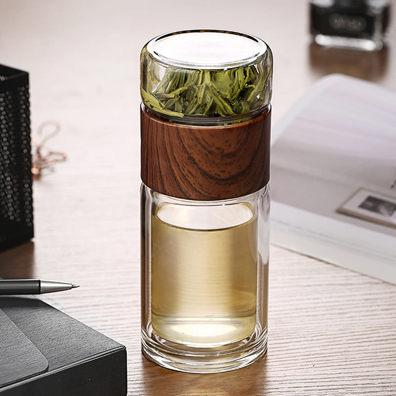 Summer Tea Separation Glass Bottle