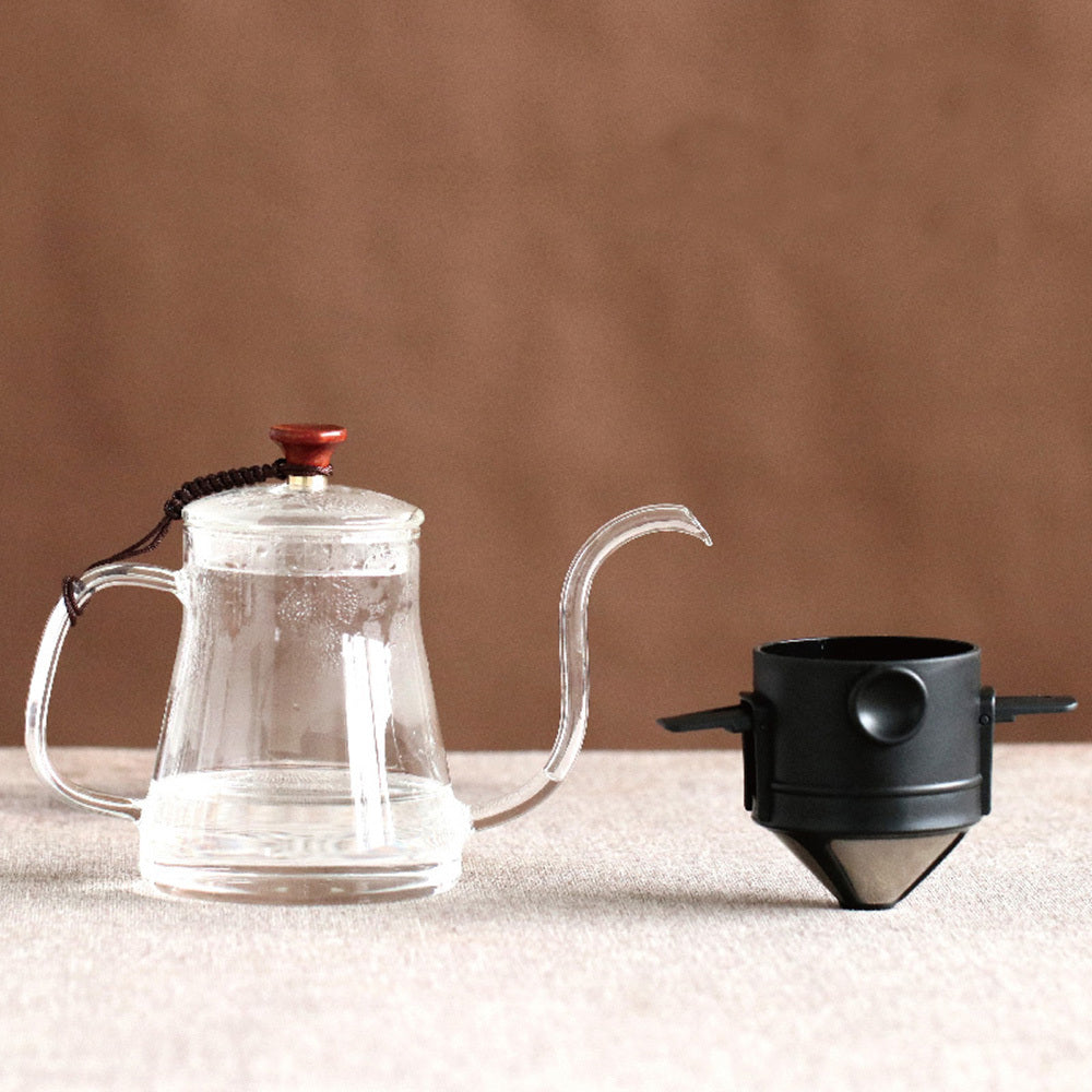 Heat-Resistant Glass Coffee Kettle