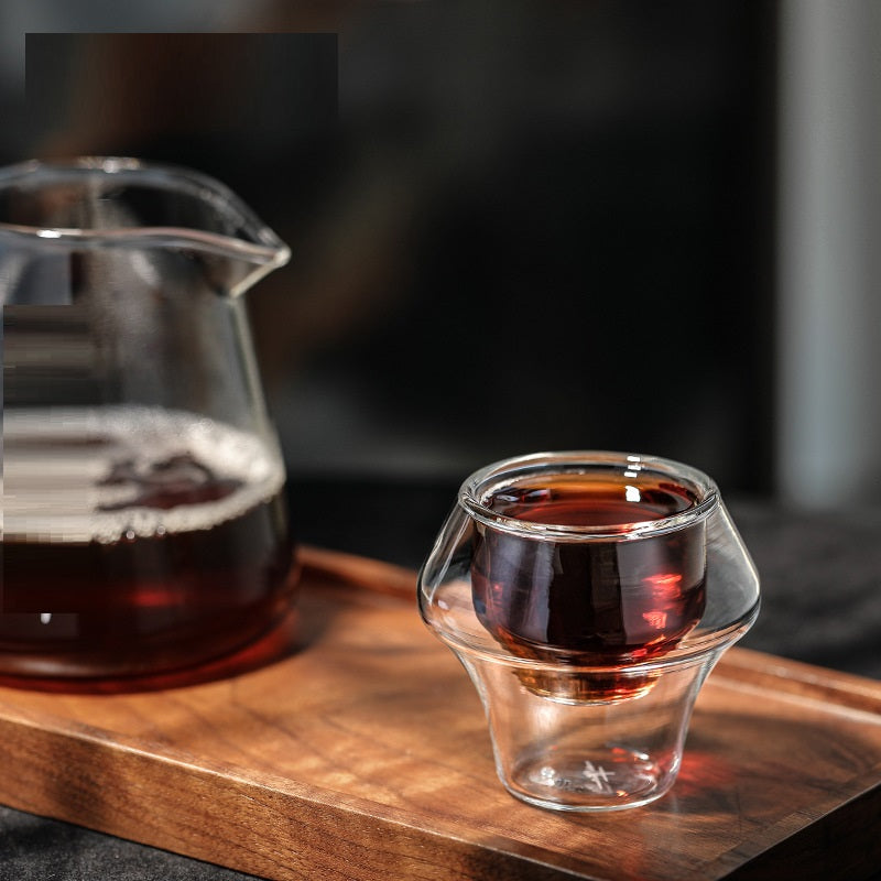 Espresso Double Layer Glass Cup