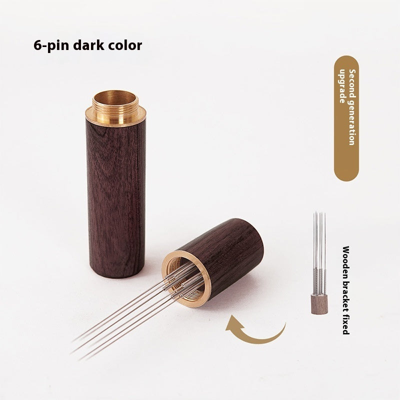Solid Wood Coffee Stirring Powder Needle