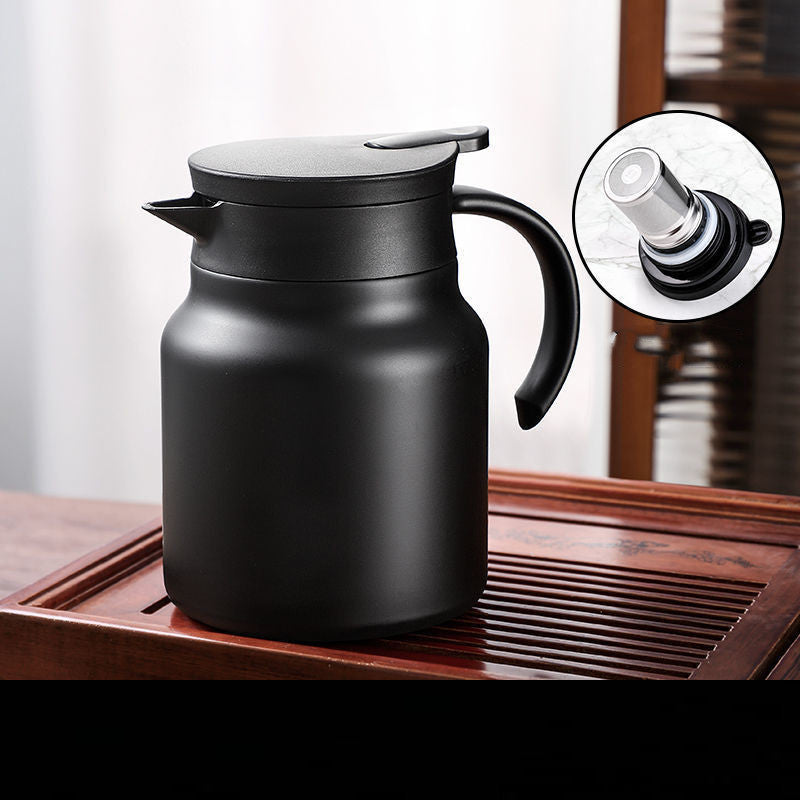 Hervidor de té de acero inoxidable de gran capacidad