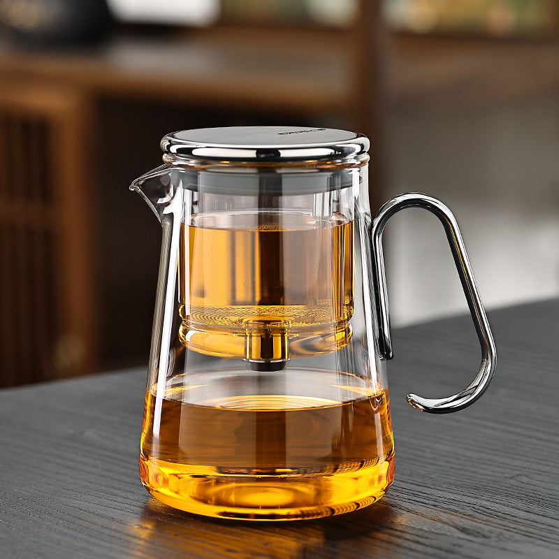 Heat Resistant Glass Magnetic Teapot