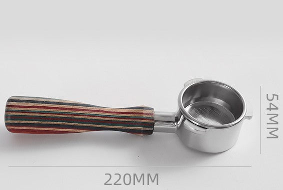 Color Wood Bottomless Portafilter