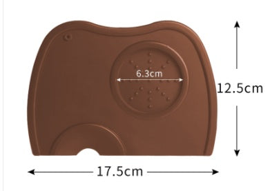 Non-slip Espresso Tamp Mat