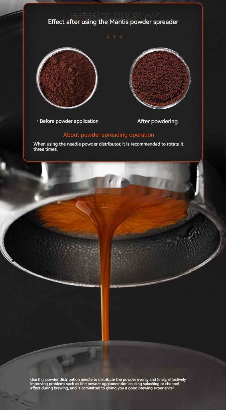 Premium Espresso Distribution Spinning WDT