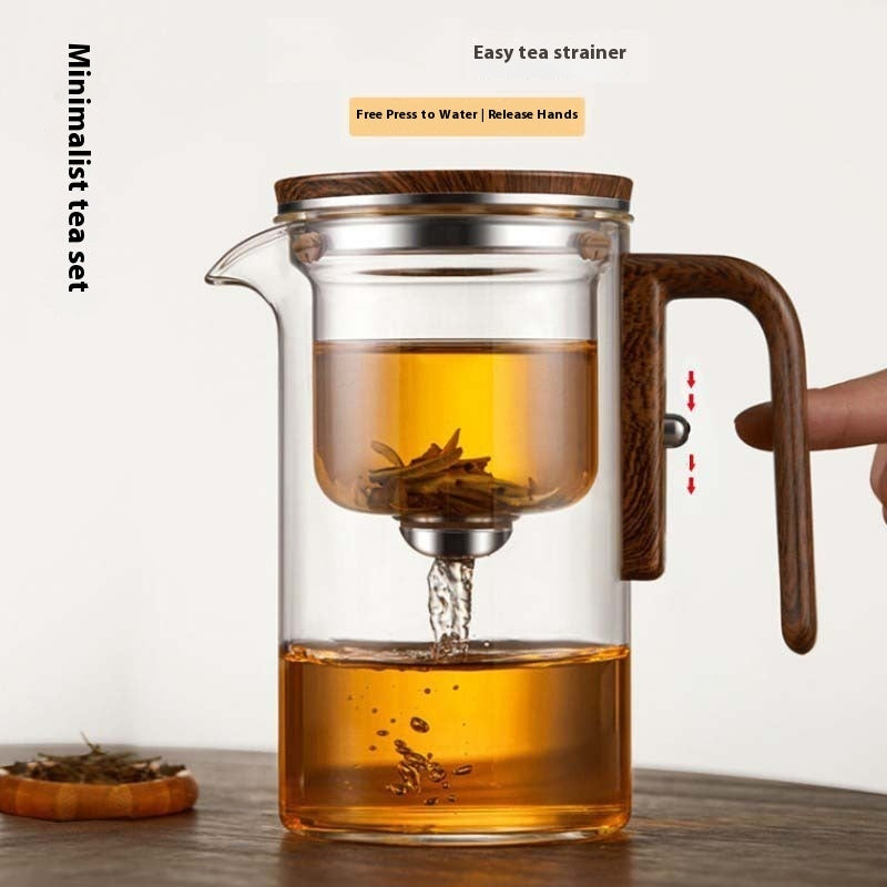Elegant Glass Teapot