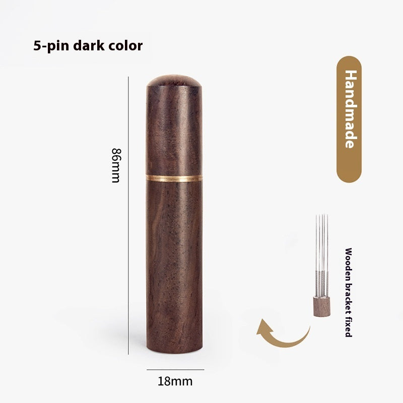 Solid Wood Coffee Stirring Powder Needle